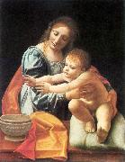 BOLTRAFFIO, Giovanni Antonio The Virgin and Child fgh oil painting